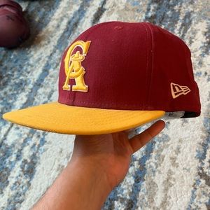 New Era Angels USC color flat brim Baseball Trout